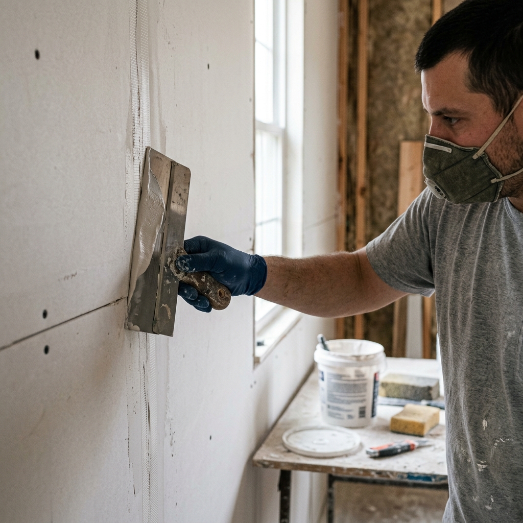 Recent Drywall Project by EBHandy